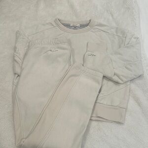 Rag & Bone Cream sweat set
